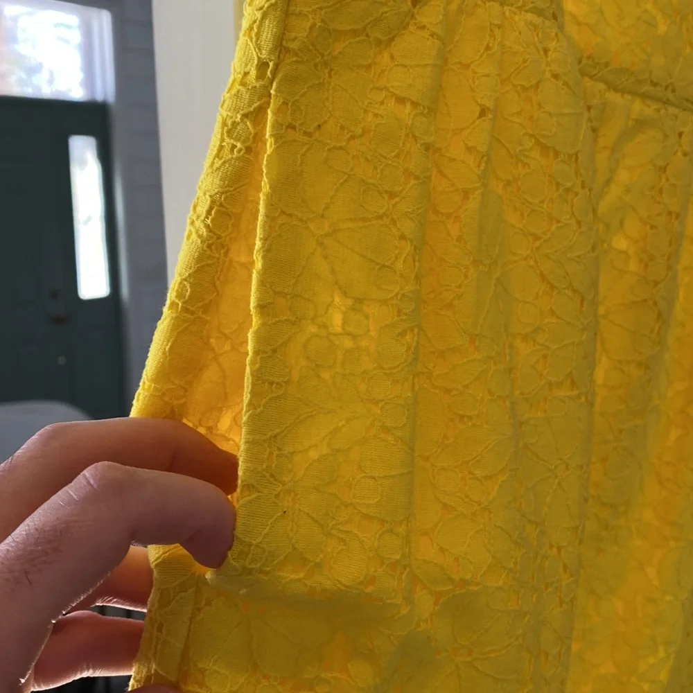 J Crew womens yellow dress sz 6 - Picture 5 of 5